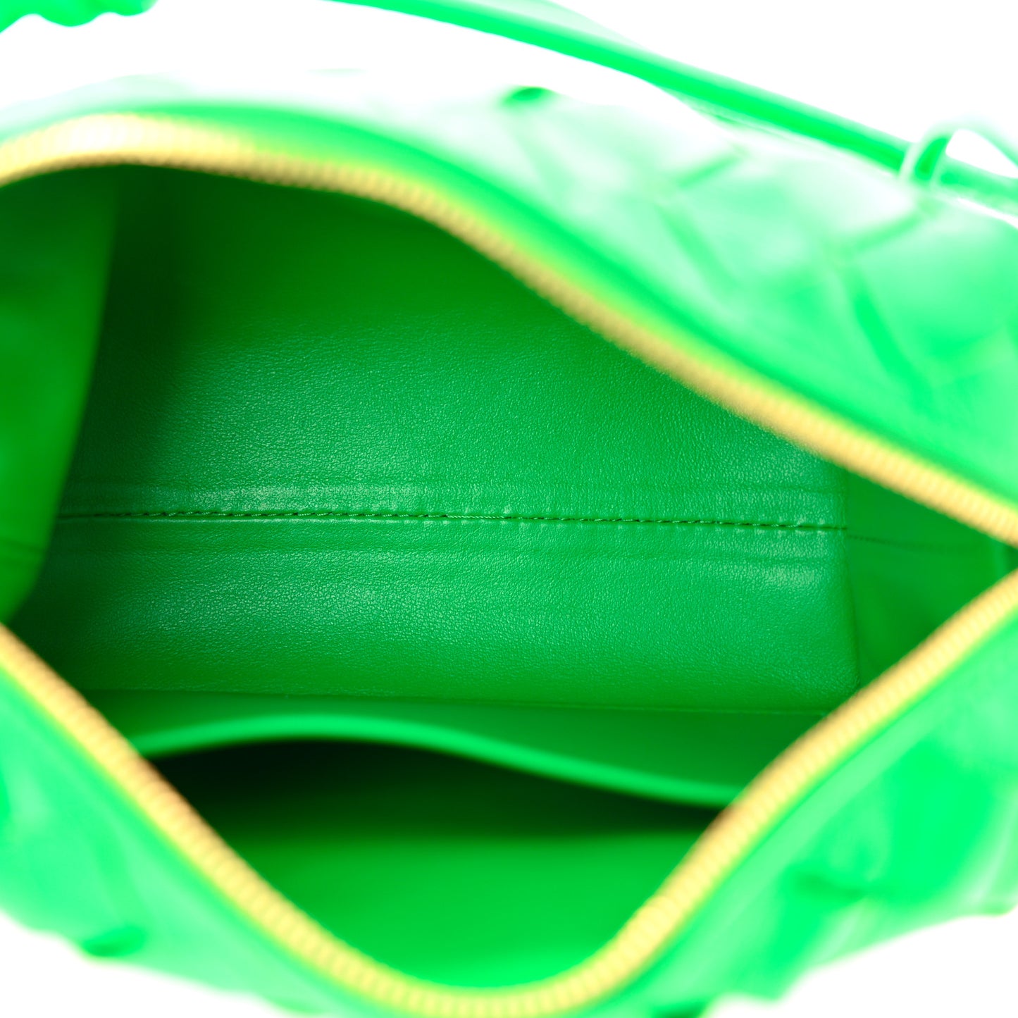 BOTTEGA VENETA Nappa Intrecciato Mini Loop Camera Bag Parakeet