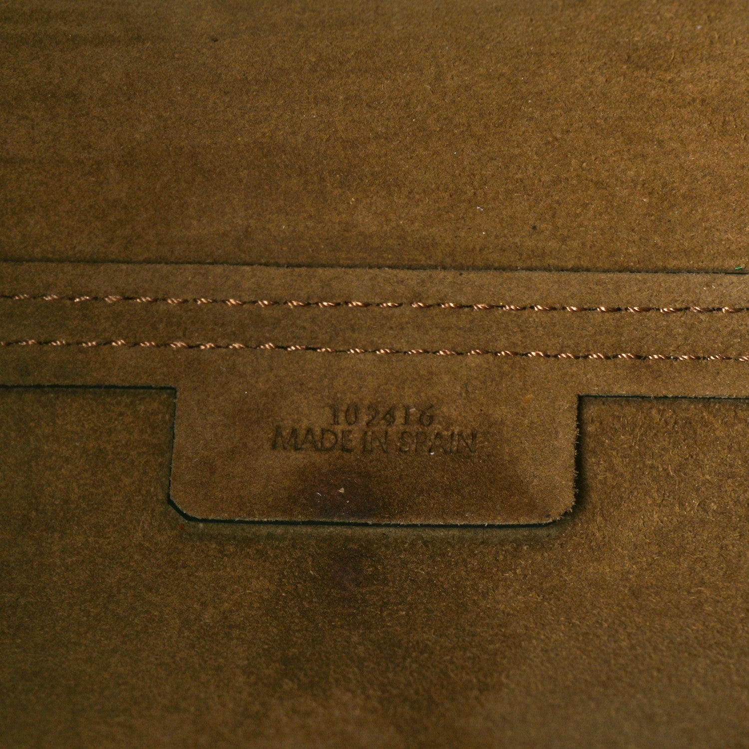 Loewe Shiny Calfskin Puzzle Fold Pouch Black 6 of 9