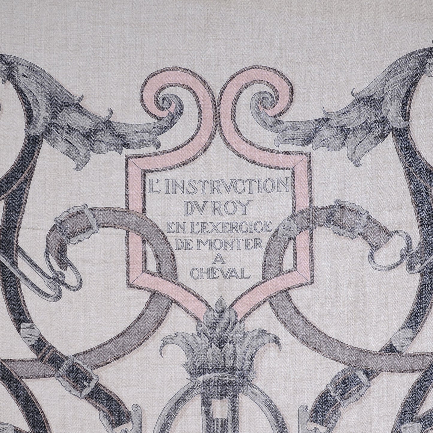 Cashmere Silk L Instruction Du Roi Shawl 140