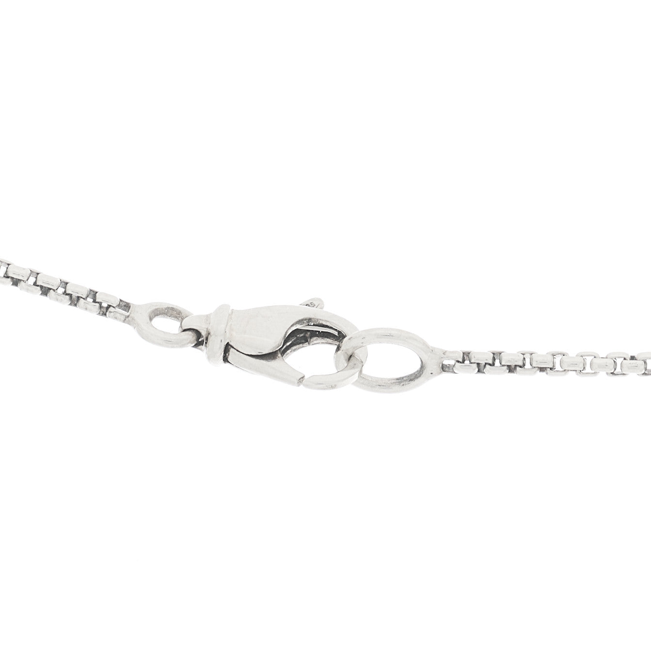 David Yurman Sterling Silver 18K Yellow Gold Diamond Petite Cross Pendant Necklace 4 of 5