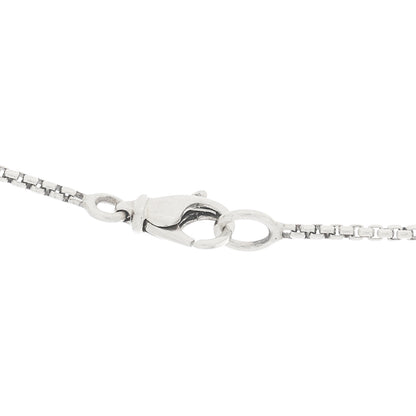 David Yurman Sterling Silver 18K Yellow Gold Diamond Petite Cross Pendant Necklace 4 of 5