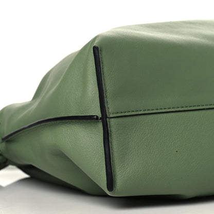 Loewe Calfskin Mini Flamenco Knot Clutch Rosemary 10 of 11
