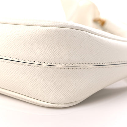 Prada Saffiano Re-Edition 2005 Shoulder Bag White 8 of 10