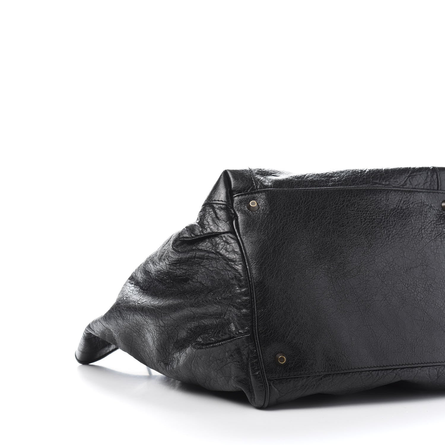 Balenciaga Agneau Classic Hardware S Sunday Tote Black 9 of 12