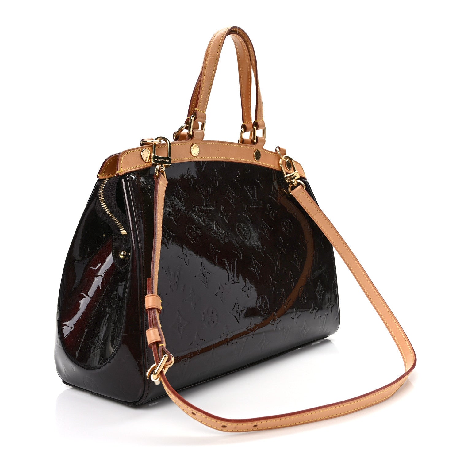 Louis Vuitton Vernis Brea MM Amarante 5 of 11