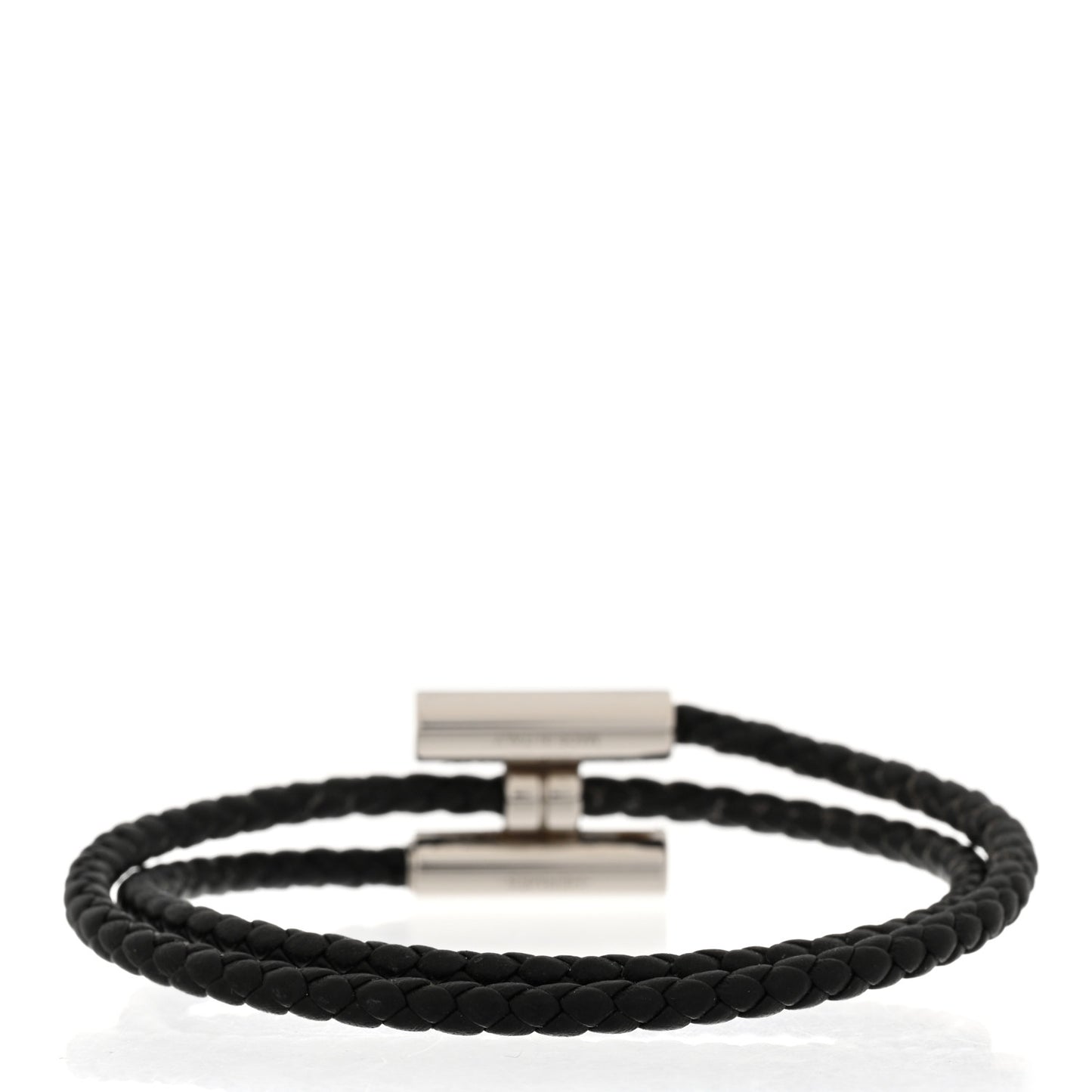 Swift Double Wrap Cord Tournis Tresse Bracelet T6 Black