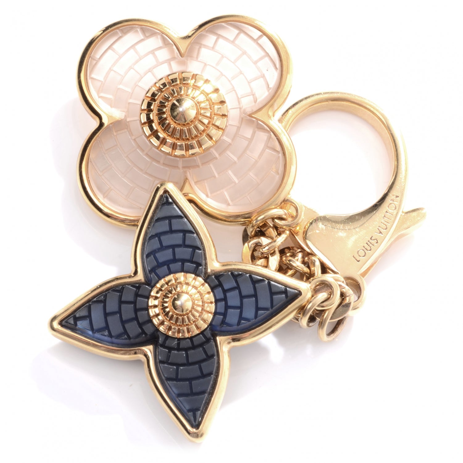 Louis Vuitton Mosaique Bag Charm Blue 3 of 3