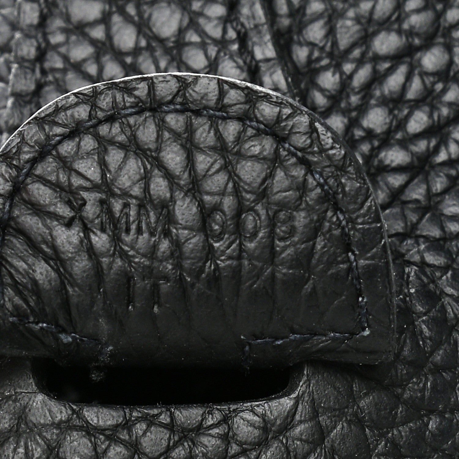 Hermes Taurillon Clemence Evelyne III PM Black 6 of 10