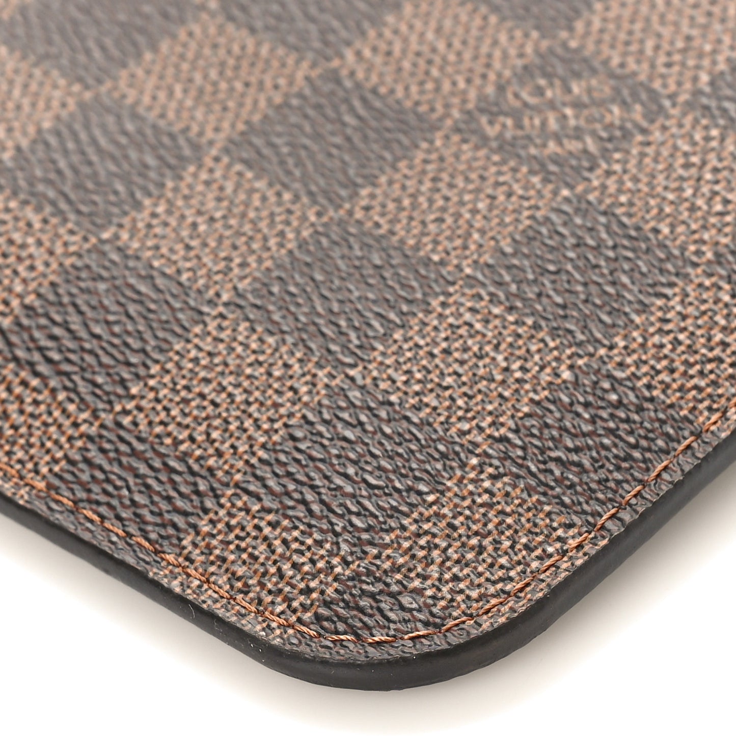 Damier Ebene Neverfull MM GM Pochette Rose Ballerine