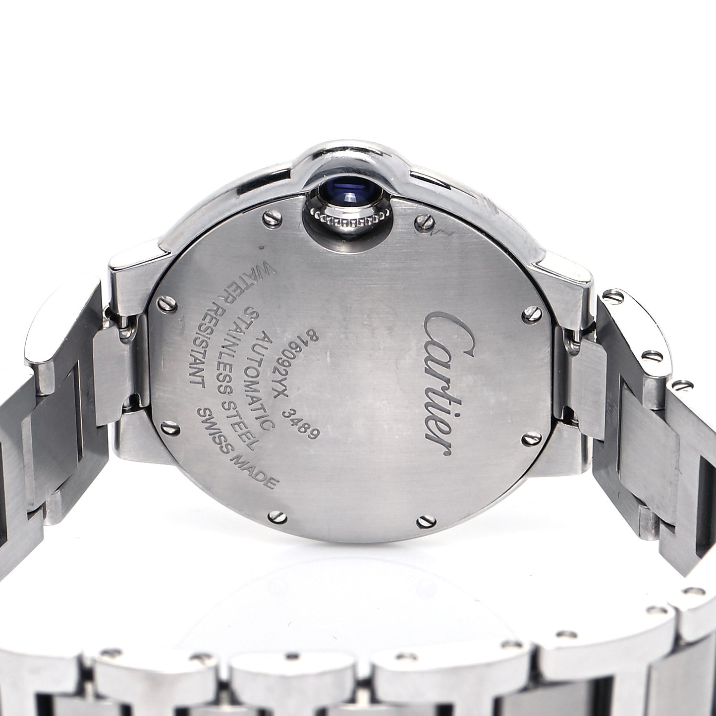 Stainless Steel 33mm Ballon Bleu De Cartier Automatic Watch