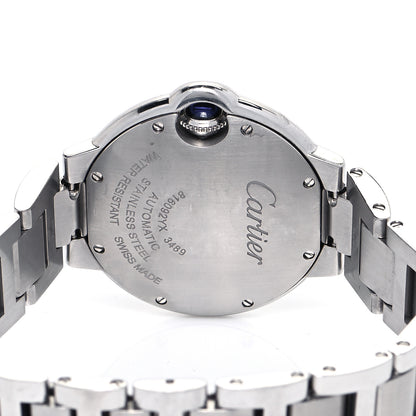 Cartier Stainless Steel 33mm Ballon Bleu De Cartier Automatic Watch 4 of 5