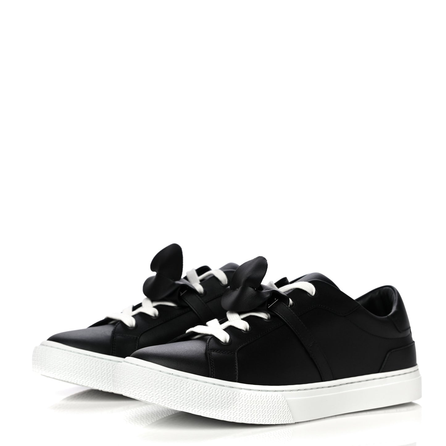 Calfskin Day Sneakers 40 Black