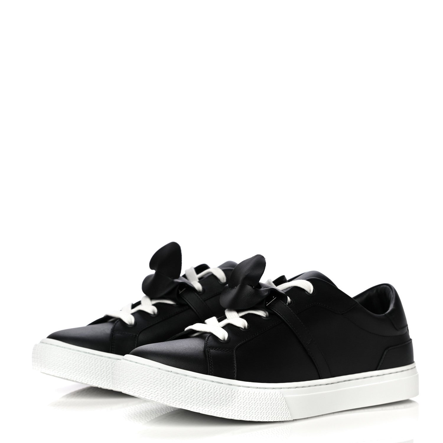 Hermes Calfskin Day Sneakers 40 Black 3 of 14