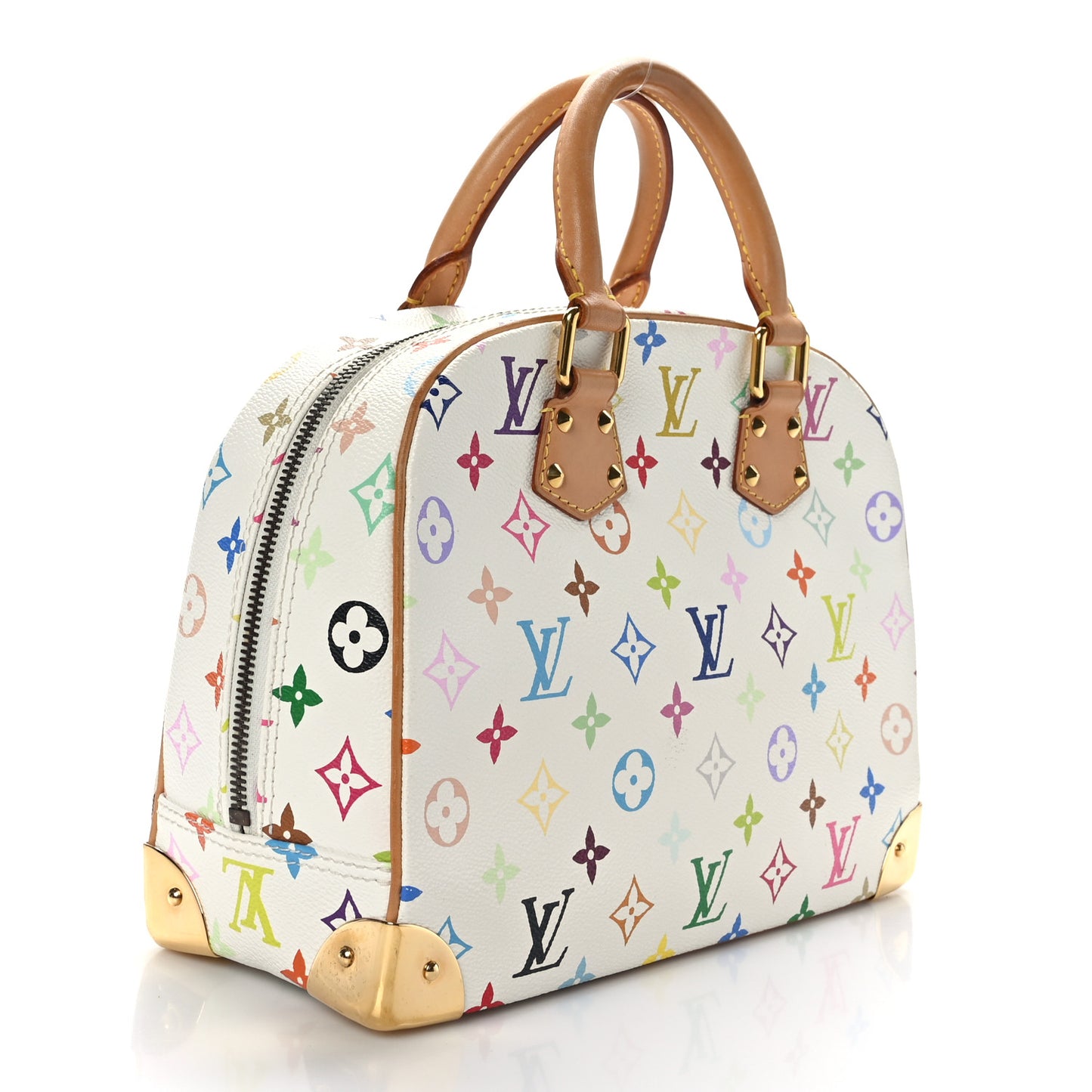 Monogram Multicolor Trouville White