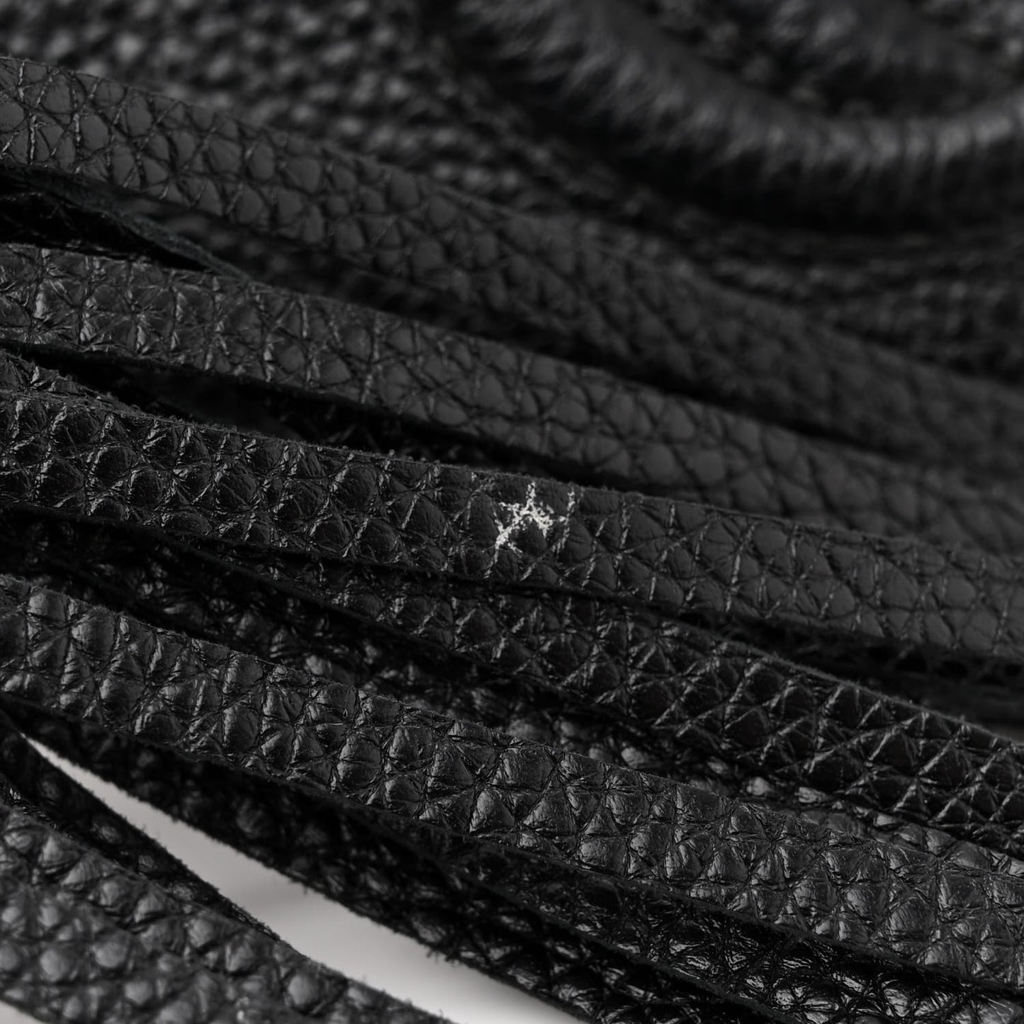 Pebbled Calfskin Medium Soho Flap Crossbody Black