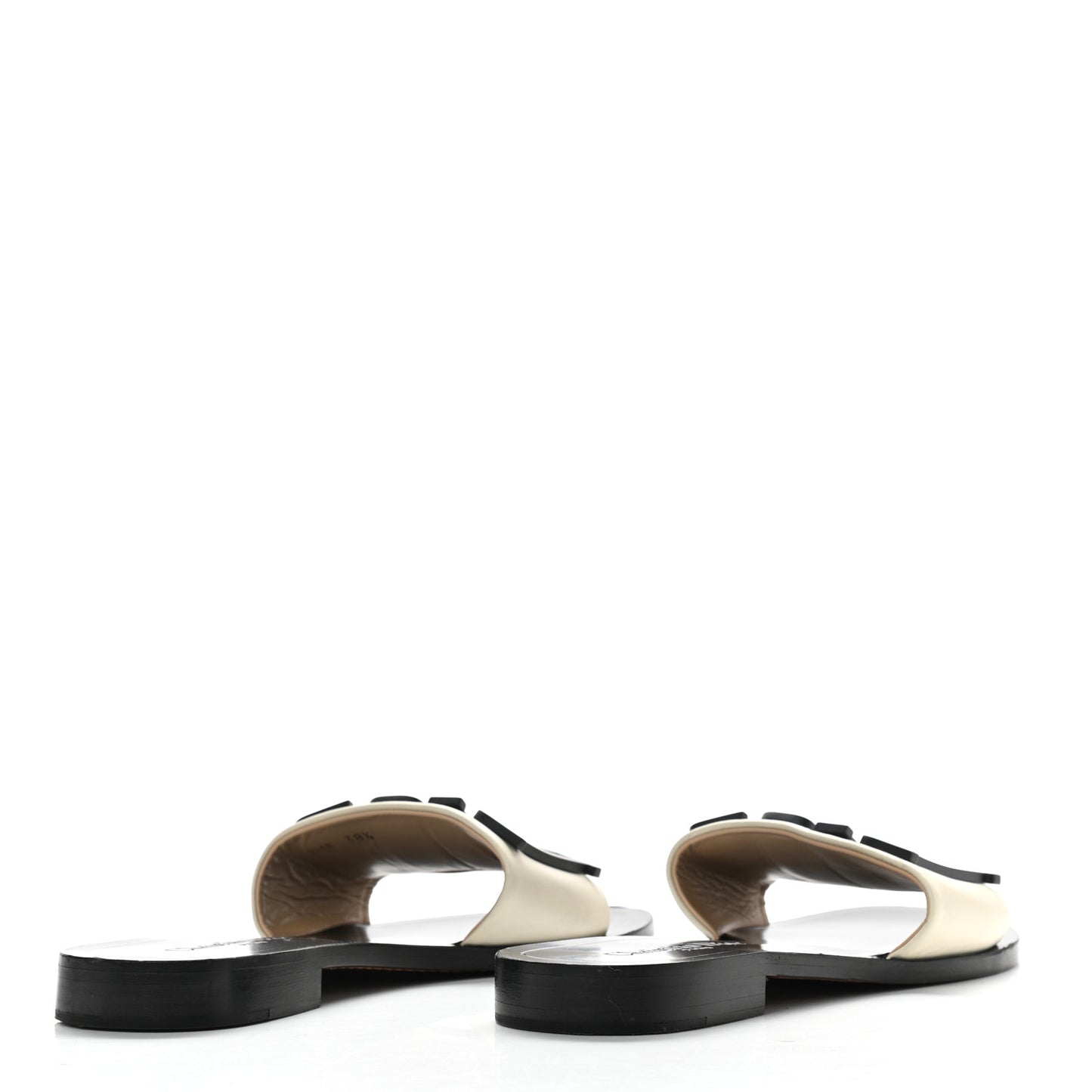 Calfskin Dio(r)evolution 10mm Slide Sandals 38.5 Off White