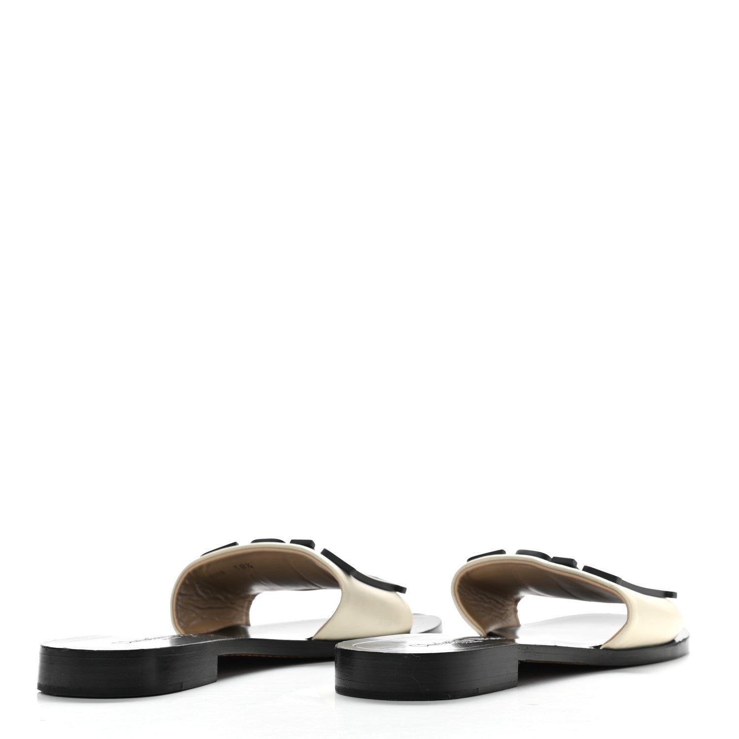 Christian Dior Calfskin Dio(r)evolution 10mm Slide Sandals 38.5 Off White 4 of 8