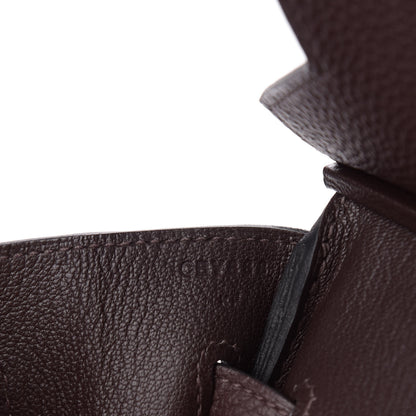 Hermes Togo Birkin 35 Chocolate 7 of 11