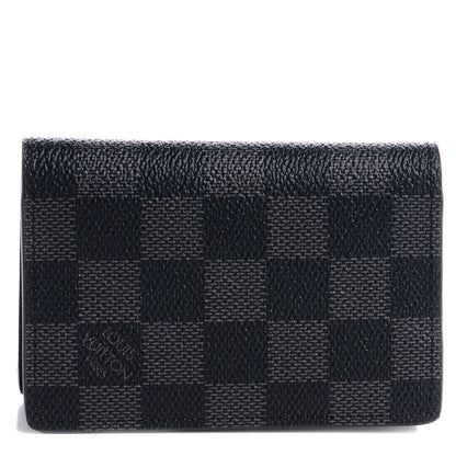 Louis Vuitton Damier Graphite Mens Pocket Organizer NM 1 of 8