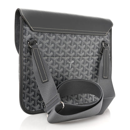 Goyard Goyardine Coursier Messenger Bag Gray 3 of 10