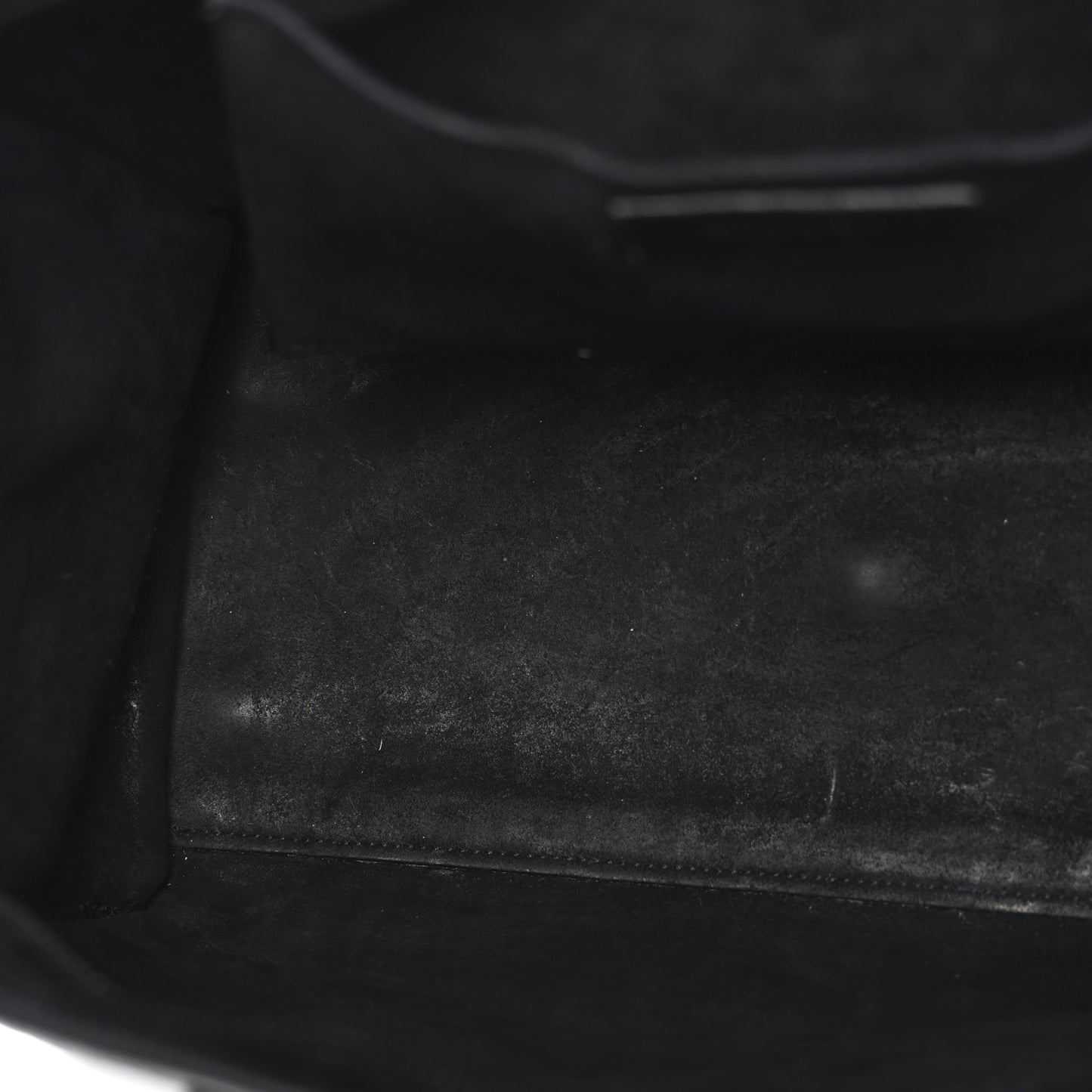 Calfskin Crocodile Embossed Small Monogram Cabas Black