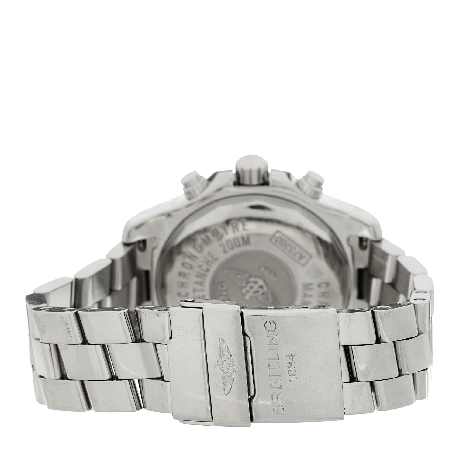Breitling Stainless Steel 41mm Colt Chronograph Quartz Watch Blue A73380 3 of 4