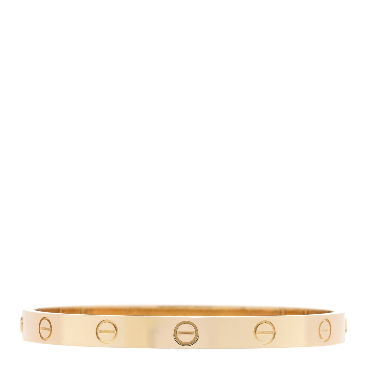 18K Yellow Gold LOVE Bracelet 17