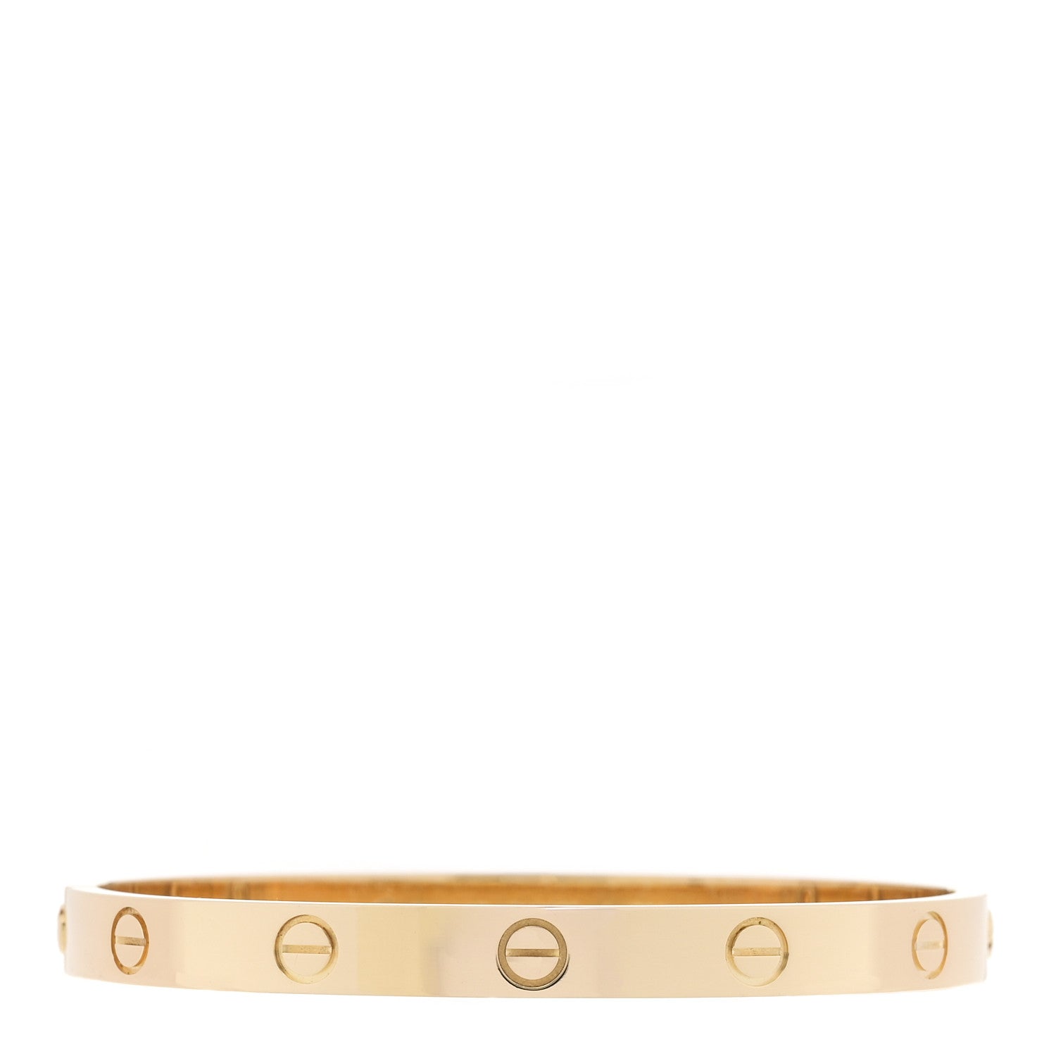 Cartier 18K Yellow Gold LOVE Bracelet 17 1 of 5
