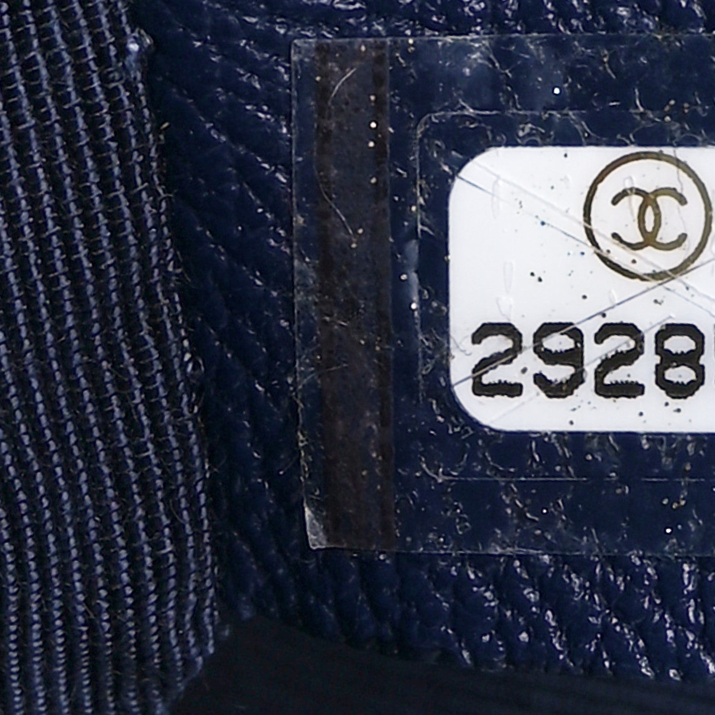 Goatskin Quilted Chanel 19 Waist Bag Dark Blue