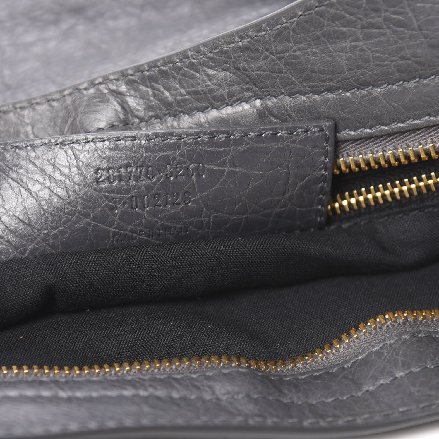 Balenciaga Agneau Giant 12 Gold Hardware City Gris Tarmac 7 of 15