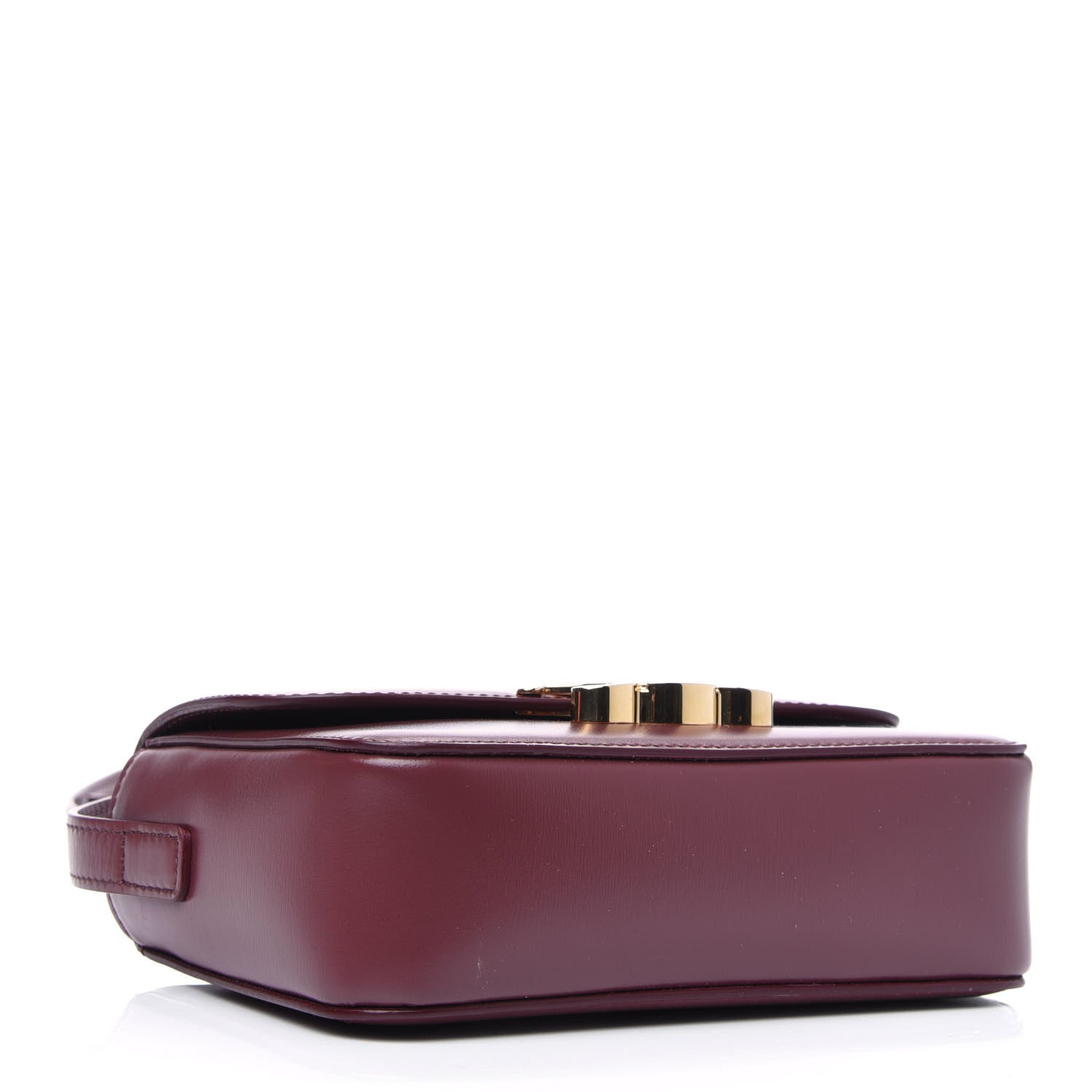 Celine Shiny Calfskin Teen Dark Red Grenat 4 of 4