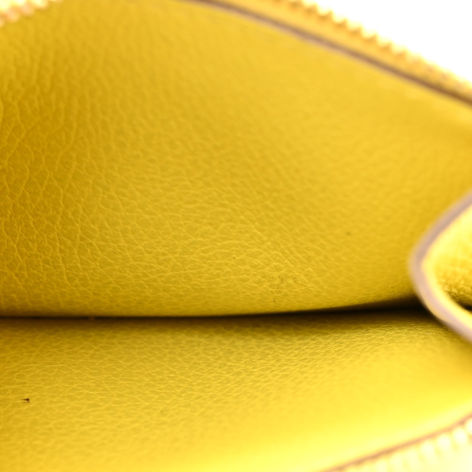 Hermes Evercolor Bi-color Roulis Slim Wallet Chai Lime 7 of 14