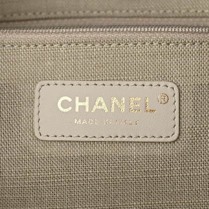Chanel Mixed Fibers Small Deauville Tote Black 7 of 11