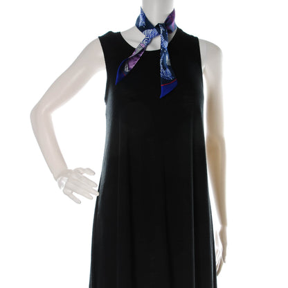 Hermes Silk Les Zebres Twilly Ardoise Bleu Roy Parme 2 of 6