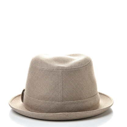 Hermes Wool Funky Hat 58 Grey 4 of 8