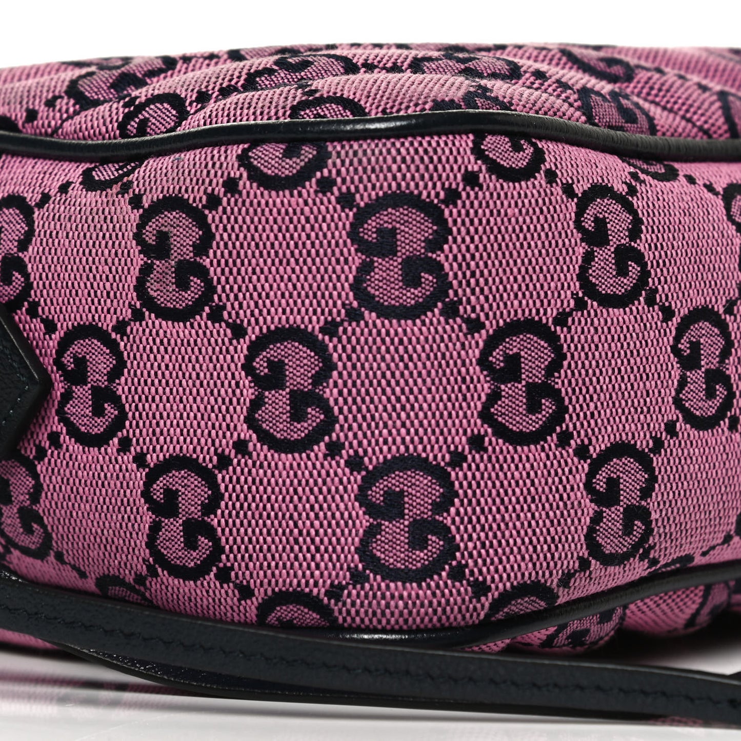 Monogram Multicolor Matelasse Diagonal Small GG Marmont Chain Shoulder Bag Pink Blue