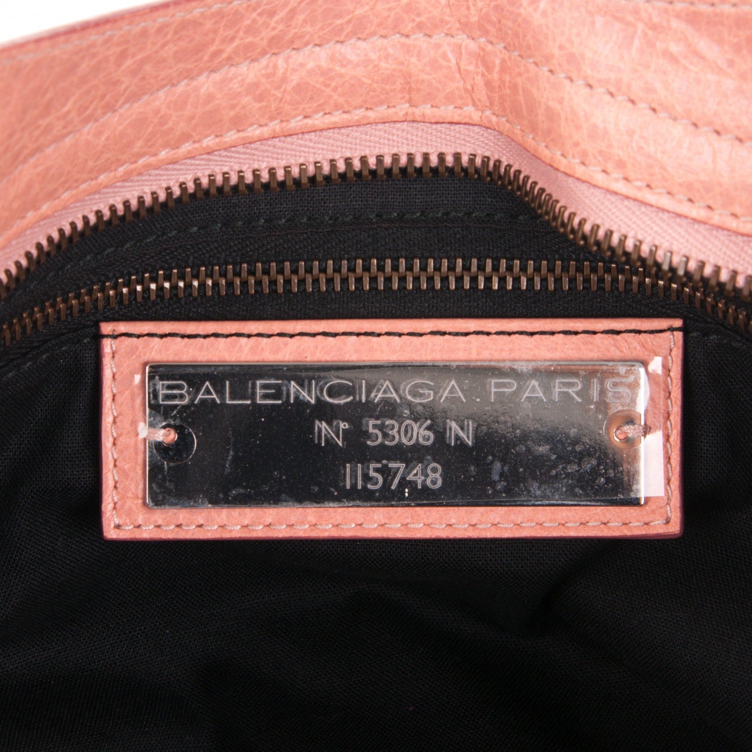 Balenciaga Agneau Classic Hardware City Vieux Rose 6 of 8