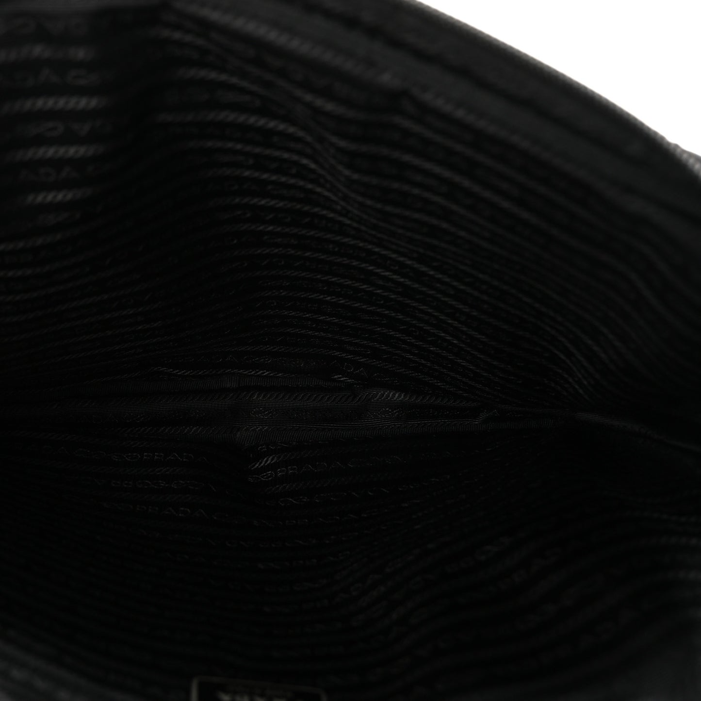 Saffiano Tessuto Nylon Small Briefcase Black