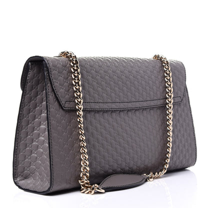 Gucci Soft Microguccissima Medium Emily Chain Shoulder Bag Loess 3 of 11