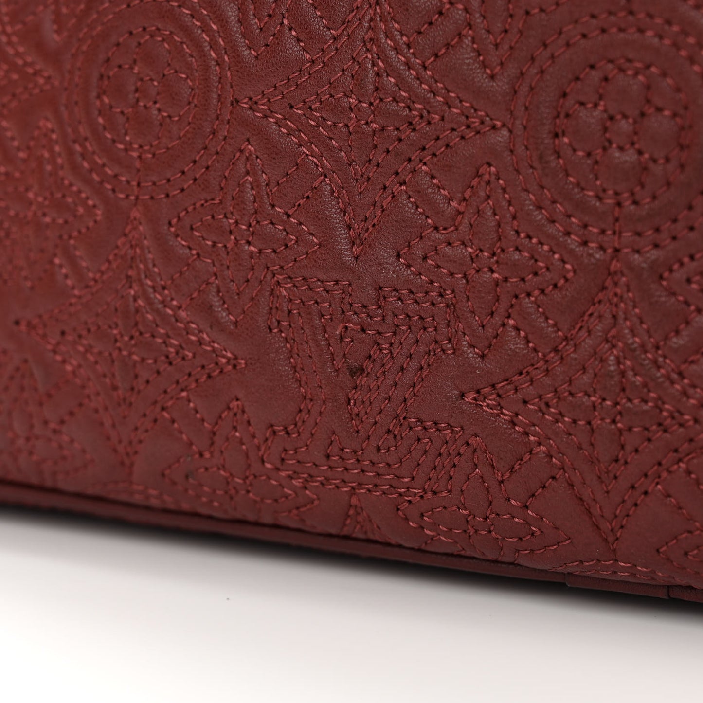 Monogram Lambskin Antheia Ixia MM Fuchsia