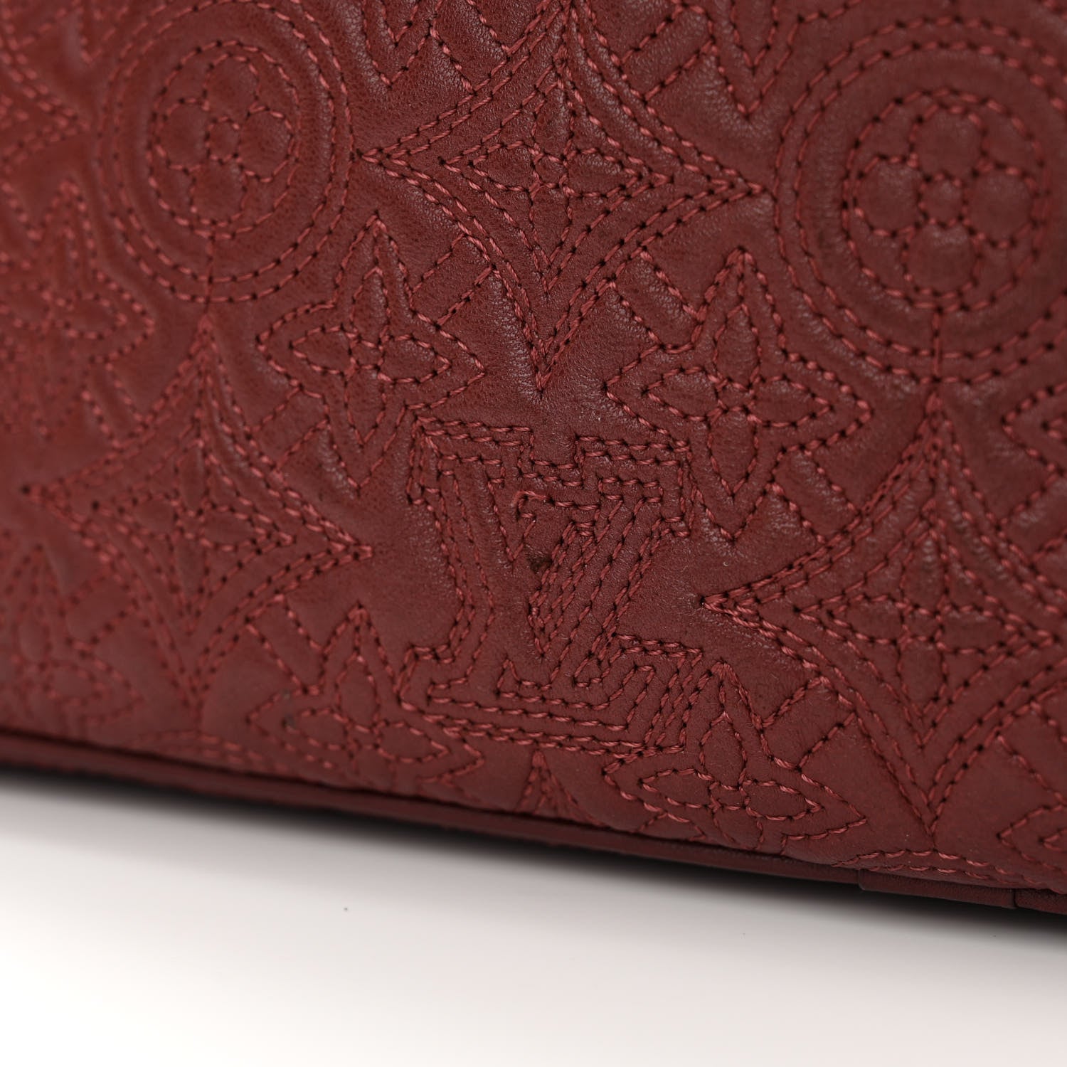 Louis Vuitton Monogram Lambskin Antheia Ixia MM Fuchsia 13 of 13