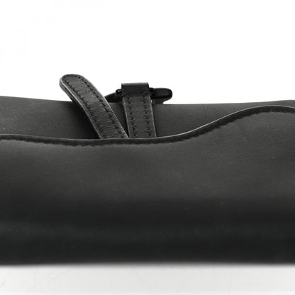 Christian Dior Ultra Matte Calfskin Nano Saddle Chain Pouch Black 6 of 6