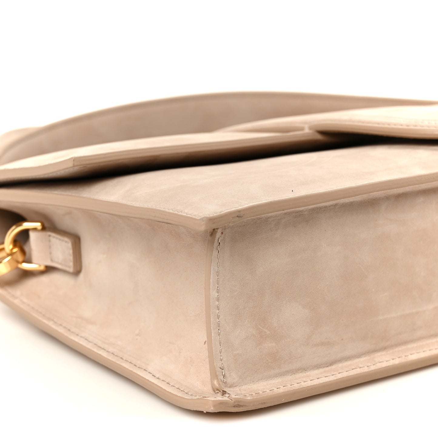 Smooth Calfskin Le Bambinou Dark Beige