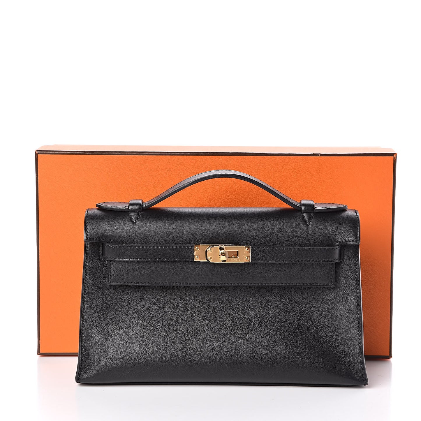 Swift Kelly Pochette Clutch Black