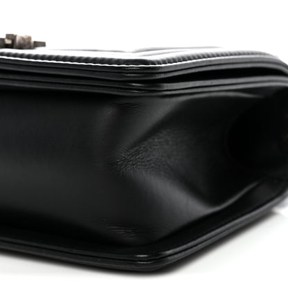 Chanel Calfskin Quilted Small Boy Flap Black 10 of 11