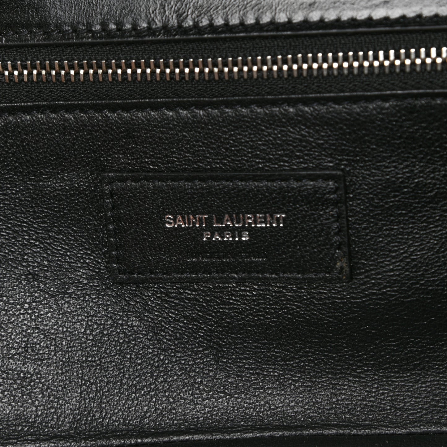 Calfskin Fetiche Long Clutch Black