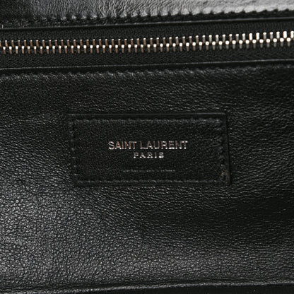 Saint Laurent Calfskin Fetiche Long Clutch Black 6 of 20