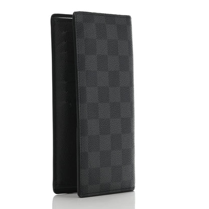 Louis Vuitton Damier Graphite Brazza Wallet 3 of 10