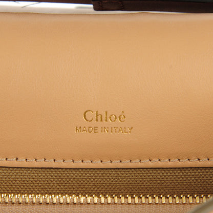 Chloe Calfskin Fedora Satchel Blush 5 of 8