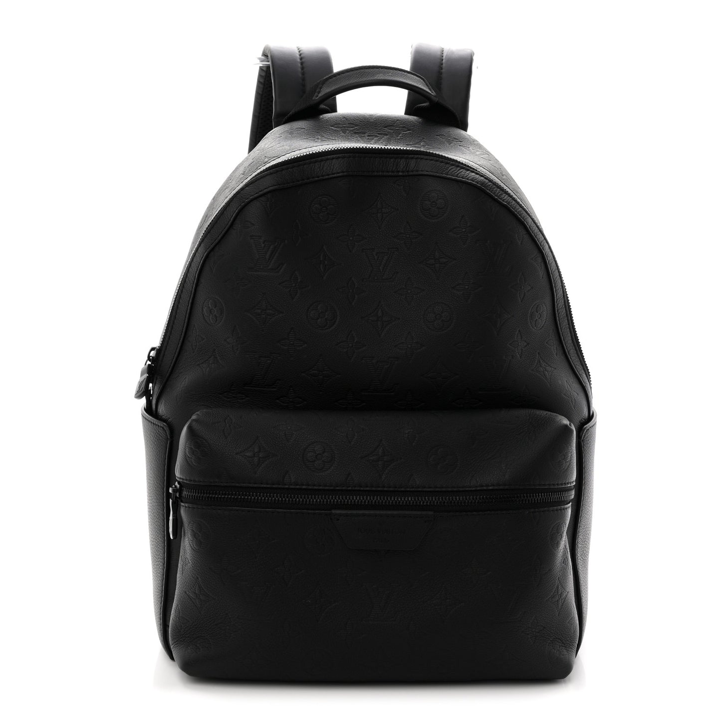 Calfskin Monogram Shadow Discovery Backpack  Black
